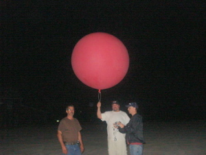 Balloon Ready To Launch